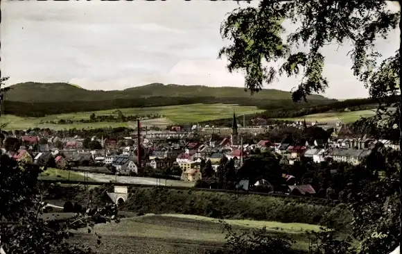 Ak Marktredwitz im Fichtelgebirge, Panorama