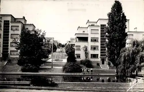 Ak Châtenay Malabry Hauts de Seine, Robinson Aulnay, Place Francois Simland, Rue Lucien Herr