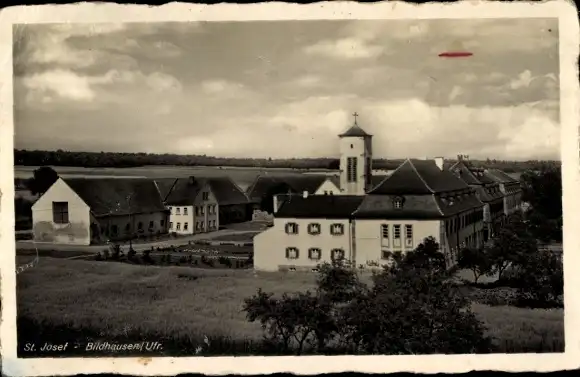 Ak Münnerstadt in Unterfranken, Kloster Bildhausen, St. Josef