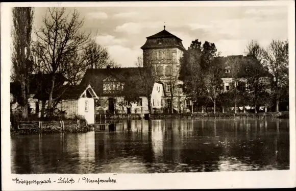 Ak Burgpreppach in Unterfranken, Schloss