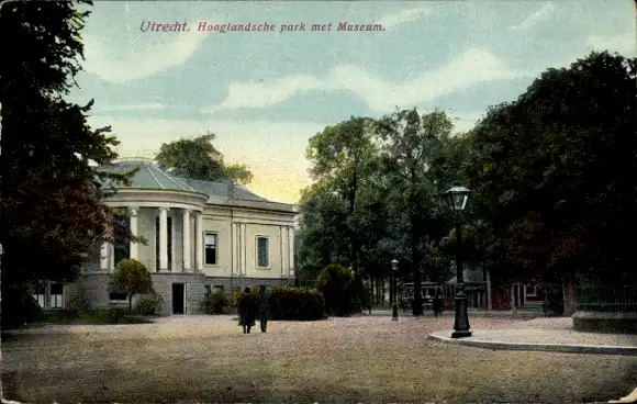 Ak Utrecht Niederlande, Hooglandsche Park, Museum