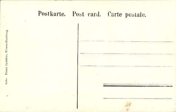 Ak Bibundi Kamerun, Ortsansicht