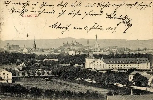 Ak Olomouc Olmütz Stadt, Gesamtansicht