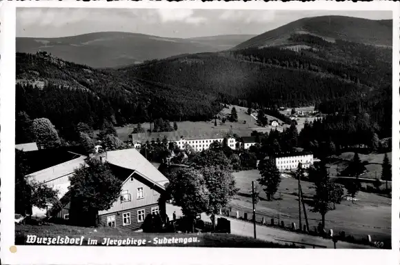 Ak Kořenov Bad Wurzelsdorf Region Reichenberg, Gesamtansicht