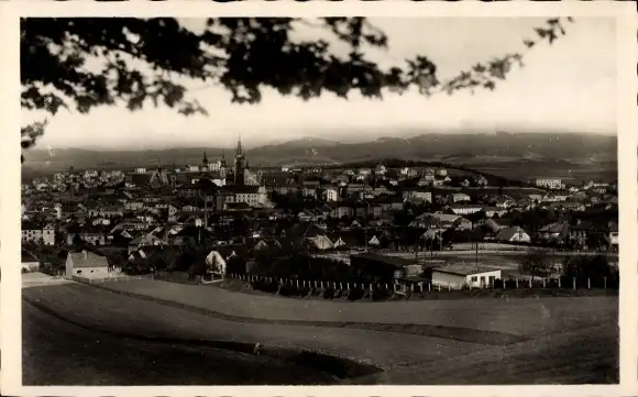 Ak Klatovy Klattau Region Pilsen, Gesamtansicht