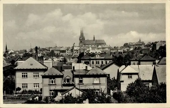 Ak Chrudim Region Pardubice, Gesamtansicht