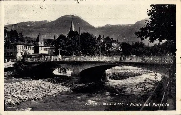 Ak Meran Merano Südtirol, Ponte sul Passiria