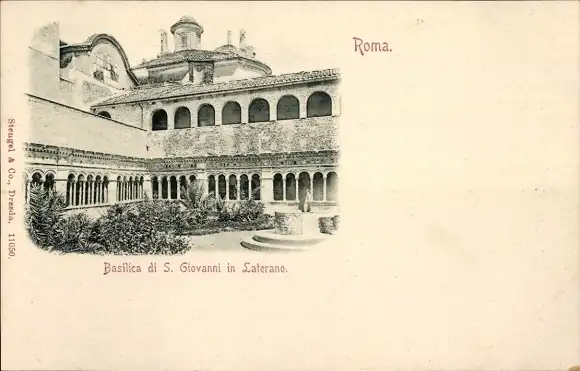 Ak Roma Rom Lazio, Basilica di S. Giovanni in Laterano