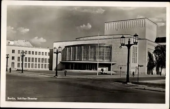 Ak Berlin Charlottenburg, Schiller-Theater