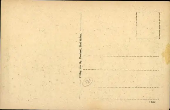 Künstler Ak Bad Steben in Oberfranken, Protestantische Kirche