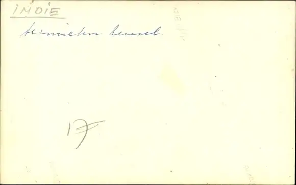 Foto Ak Indien, Wald, Einheimischer, Bäume