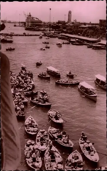 Ak Port Said Ägypten, General view from a Steamer