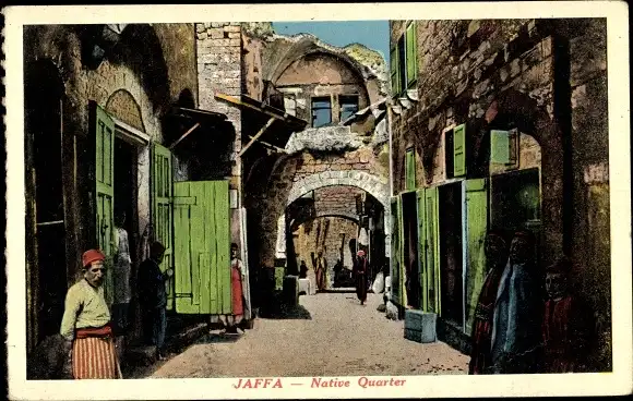 Ak Tel Aviv Jaffa Israel, Heimatviertel