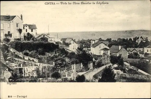 Ak Sintra Cintra Portugal, Villa des Novas Avenidas de Estephania