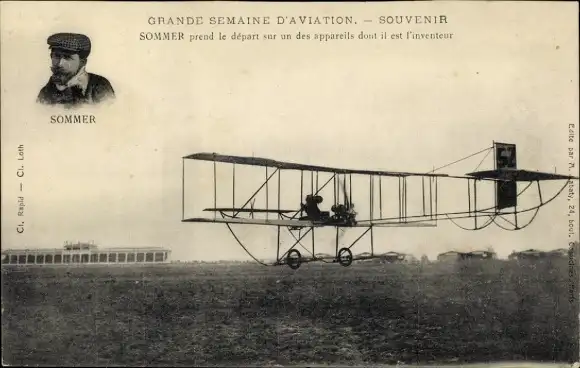 Ak Great Aviation Week, Sommer geht an den Start, Aéroplane