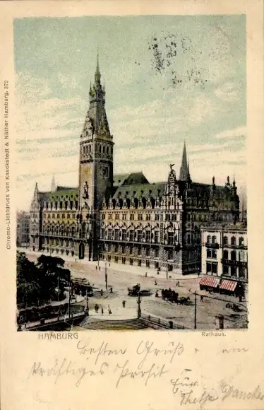 Ak Hamburg Mitte Altstadt, Rathaus