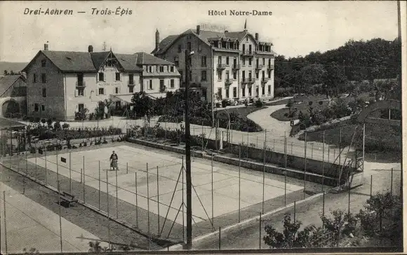Ak Trois Épis Drei Ähren Elsass Haut Rhin, Hotel Notre-Dame