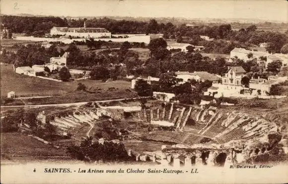 Ak Saintes Charente-Maritime, Les Arenes