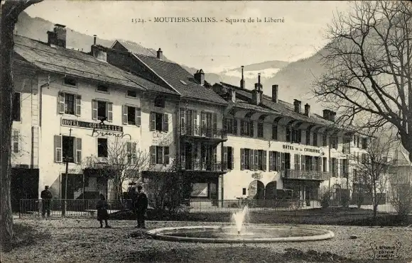Ak Moutiers Salins Savoie, Square de la Liberte