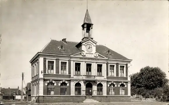 Ak Bruay sur Escaut Nord, La mairie