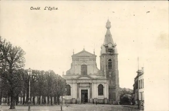 Ak Conde sur Marne, Kirche