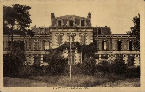 Ak Toucy Yonne, École des Filles