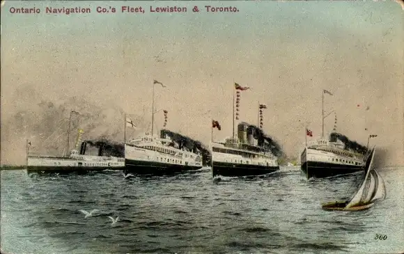 Ak Toronto Ontario Kanada, Navigation Co.'s Fleet