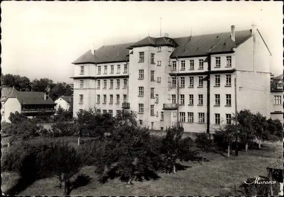 Ak Barr Elsass Bas Rhin, Modernes Mädchencollege