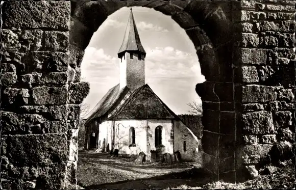 Ak Königsfeld im Schwarzwald Baden, 1000 jährige Nikolauskirche