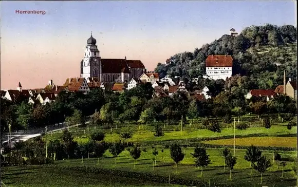 Ak Herrenberg in Württemberg, Kirche