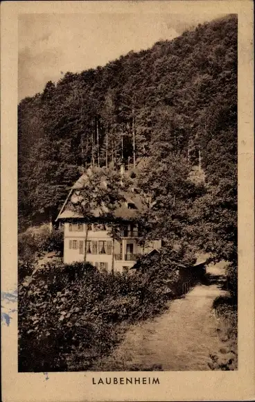 Ak Schiltigheim Strasbourg Straßburg Elsass Bas Rhin, Laubenheim