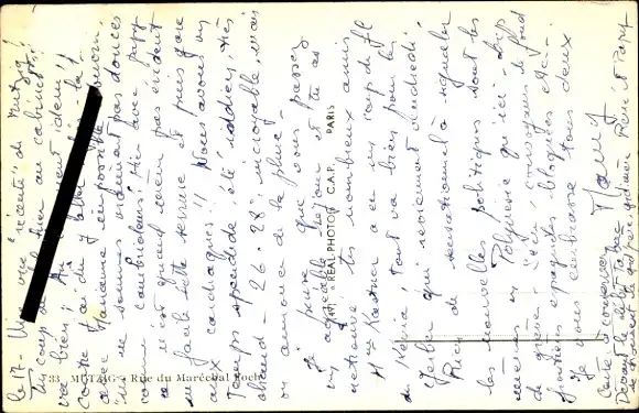 Ak Courageux Alsace Bas Rhin, Rue du Marechal Foch