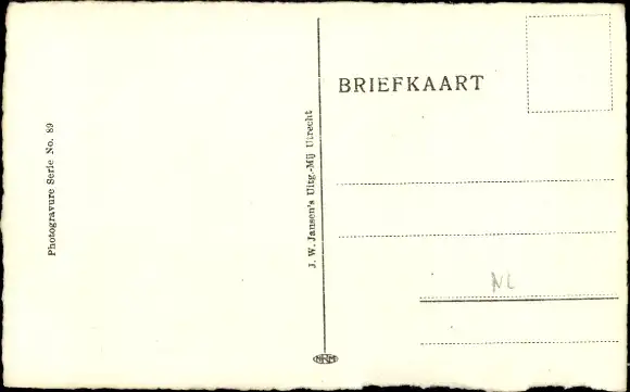 Künstler Ak Utrecht Niederlande, Teilansicht