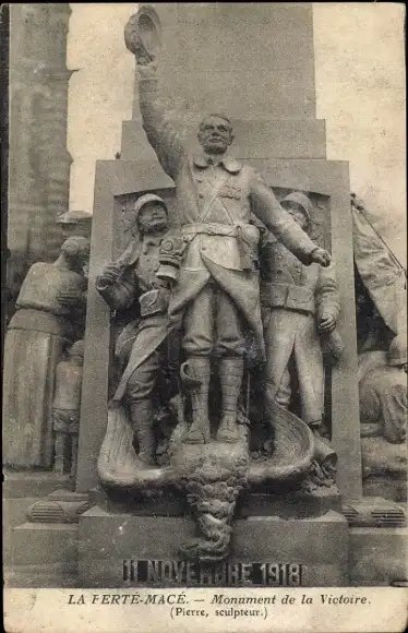 Ak La Ferté Macé Orne, Monument de la Victoire