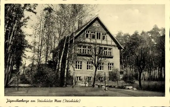 Ak Steinhude Wunstorf Niedersachsen, Jugendherberge