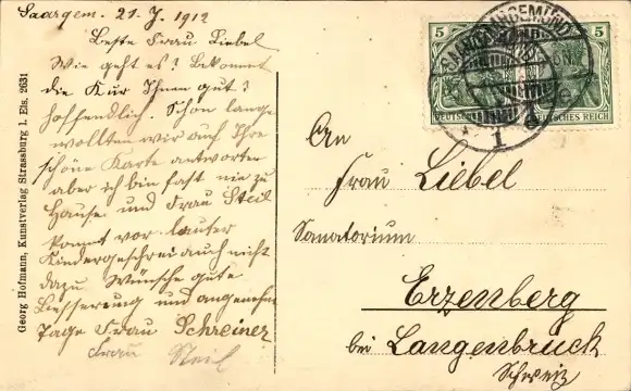 Ak Sarreguemines Saargemünd Lothringen Moselle, Partie an der Saar