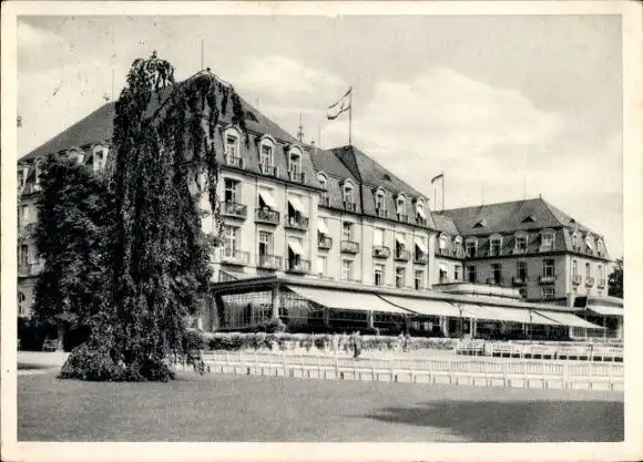 Ak Bad Pyrmont in Niedersachsen, Kurhaus, Außenansicht