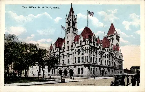 Ak Saint Paul Minnesota USA, Post Office