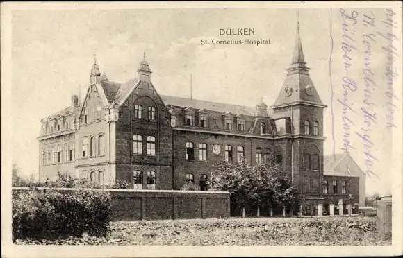 Ak Dülken Viersen Nordrhein Westfalen, St. Cornelius-Hospital, Außenansicht
