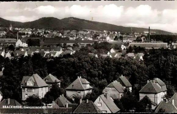 Ak Brackwede Bielefeld in Westfalen, Gesamtansicht