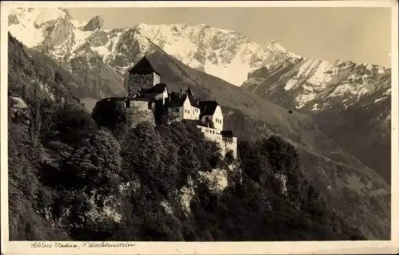 Ak Vaduz Liechtenstein, Schloss