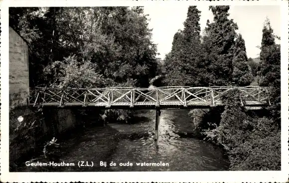 Ak Geulem Houthem Limburg Niederlande, Oude Watermolen