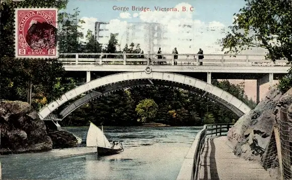 Ak Victoria British Columbia Kanada, Gorge Bridge