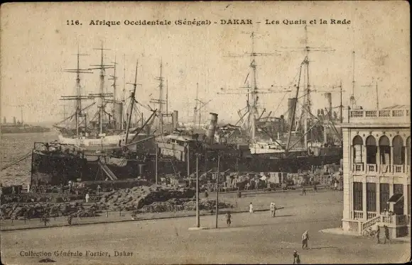 Ak Dakar, Senegal, Les Quais, Rade
