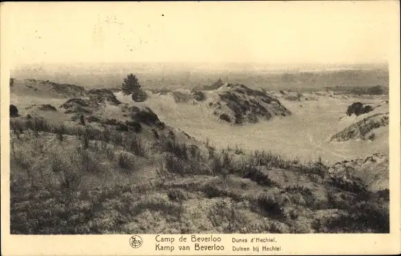 Ak Bourg Léopold Léopoldsburg Flandern Limburg, Beverloo Camp, Hechtel Dunes