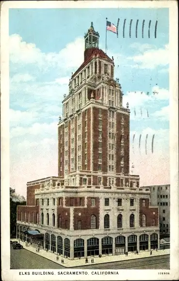 Ak Sacramento, Kalifornien, USA, Elks Building