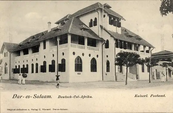 Ak Daressalam Dar es Salaam Tansania, DOA, Kaiseriches Postamt