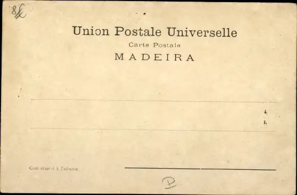 Ak Insel Madeira Portugal, Rede, Träger mit Hängesessel