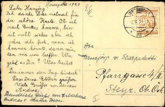 Ak Firenze Florenz Toscana, Panorama