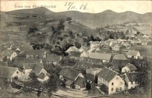 Ak Oberbühlertal Bühlertal im Schwarzwald, Ortsansicht